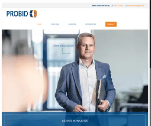 Probid.nl(Aanbestedingen) Screenshot