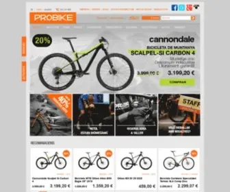 Probike.cat(Productes de ciclisme) Screenshot