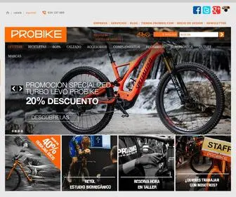 Probike.com(Productos de ciclismo) Screenshot