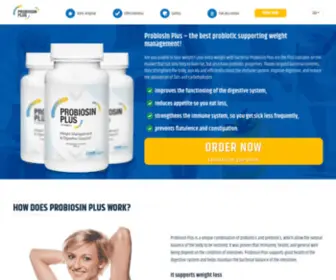 Probiosinplus.co.uk(Effective Probiotic With Fat Burning Properties) Screenshot