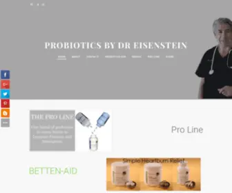 Probioticsbydre.com(Probiotics by Dr Eisenstein) Screenshot