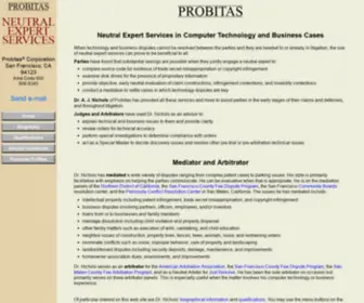 Probitas.com(Probitas) Screenshot