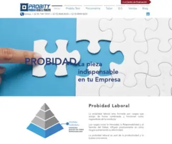 Probity.mx(Probity Test mide honestidad) Screenshot