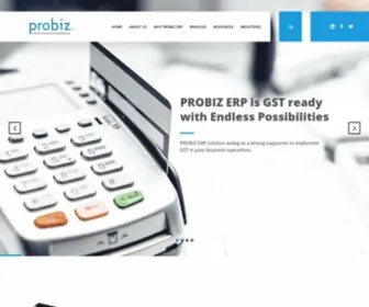 Probizerp.com(Pharma ERP Software) Screenshot