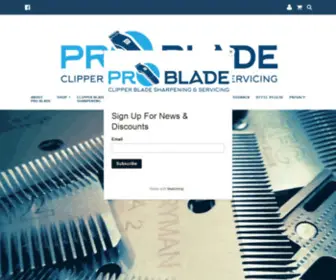 Probladeclipperservices.co.uk(Clipper Blade Sharpening) Screenshot