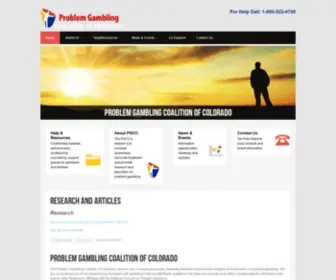 ProblemGamblingcolorado.org Screenshot