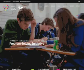 Problemsolving.ie(An Initiative of the ADAPT Centre) Screenshot