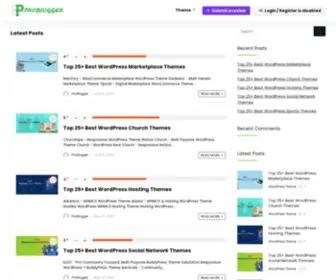 Problogger.club(Themes, Plugins, tools, software and many more for bloggers) Screenshot