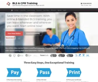 Probls.co.uk(Basic Life Support Training Online) Screenshot