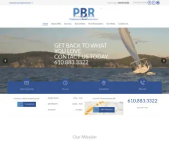 Proboatrestoration.com(Professional Boat Restoration) Screenshot