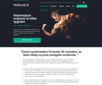 Probolan50.pl(Odżywki i suplementy) Screenshot