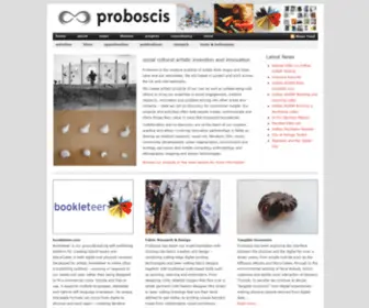 Proboscis.org.uk(Art) Screenshot