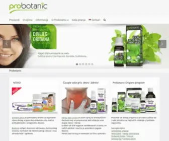 Probotanic.com(Proizvodi za vase zdravlje. Probotanic) Screenshot