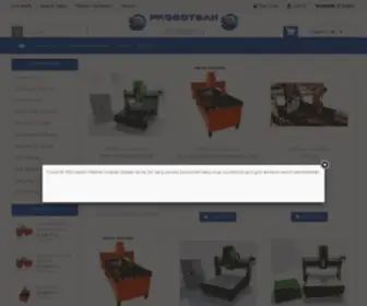 Probotsan.com.tr(CNC ROUTER) Screenshot