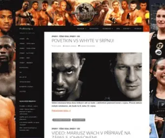 Proboxing.cz(Novinky ze světa boxu a bojových sportů) Screenshot