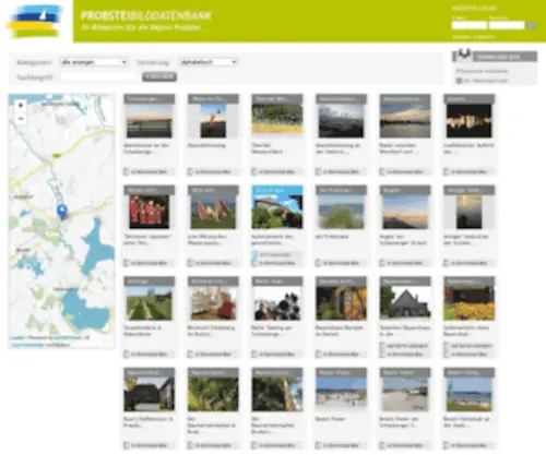 Probstei-Bilddatenbank.de(Probstei Bilddatenbank) Screenshot