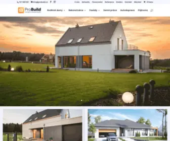 Probuild.cz(Stavební firma) Screenshot