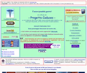 Procaduceo.org(Salute) Screenshot