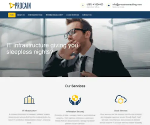 Procainconsulting.com(Procain Consulting & Services Private Limited) Screenshot