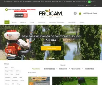 Procam.com.mx(Agrícola) Screenshot