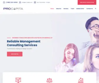 Procapita.co(PROCAPITA Management Consulting) Screenshot