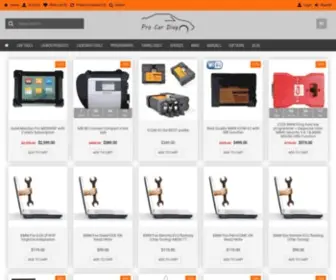 Procardiag.com(ProCarDiag the car diagnostic and programing professional) Screenshot