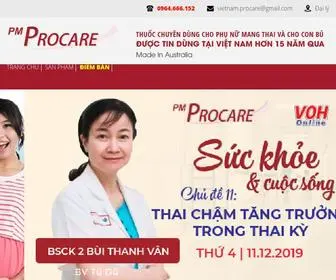 Procarevn.vn(Procare) Screenshot