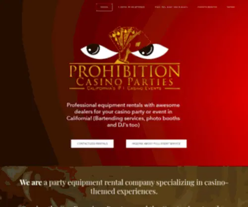 Procasinoparties.com(High Card Package) Screenshot