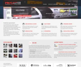 Procastermedia.com(PROCASTER INFOMEDIA) Screenshot