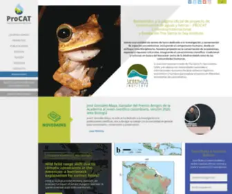 Procat-Conservation.org(ProCAT) Screenshot