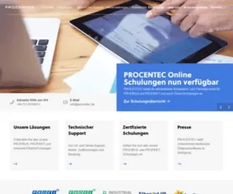 Procentec.de(PROCENTEC GmbH) Screenshot