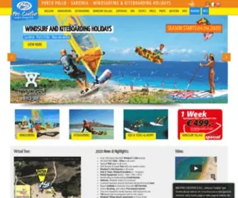 Procenter.it(Windsurfing & Kiteboarding Holidays) Screenshot