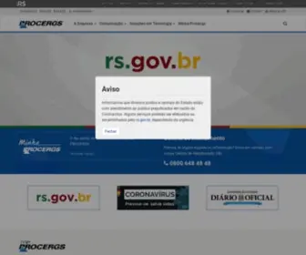 Procergs.com.br(Procergs) Screenshot