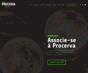 Procerva.com.br(Procerva é uma Associação das Microcervejarias do Estado do Paraná) Screenshot