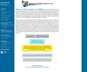 Processagents.net(Service of Process Agents) Screenshot