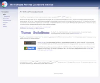 Processdash.com(The Software Process Dashboard) Screenshot