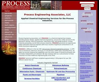 Processengr.com(Process Engineering Associates) Screenshot