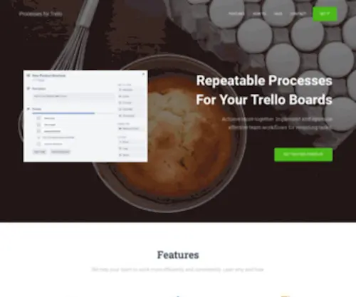 Processesfortrello.com(Achieve More Together) Screenshot