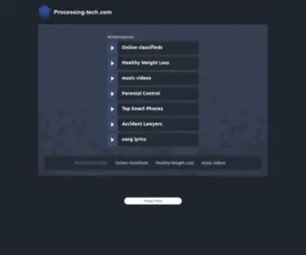 Processing-Tech.com(Processing Tech) Screenshot