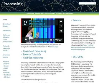 Processing.org(Processing) Screenshot
