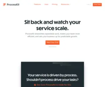 Processkit.com(Process-Driven Project Management Software) Screenshot