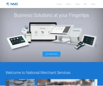 Processnms.com(National Merchant Services) Screenshot