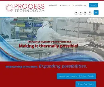Processtechnology.com(Process Technology Thermal Solutions) Screenshot