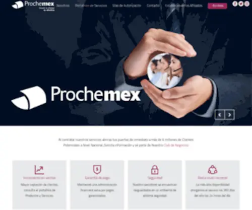 Prochemex.com.mx(Firewall Notification) Screenshot