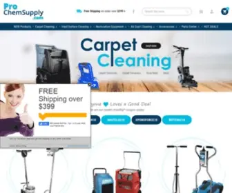 Prochemsupply.com(Carpet Cleaning & Floor Care Equipment) Screenshot