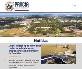Procia.com.br(Associação) Screenshot