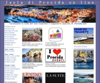Procida.net(Il piu' completo web sull'isola di Procida) Screenshot