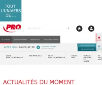 Procie-Bauge.com(PRO AFTER YOUBAUGE) Screenshot