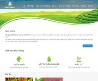 Procimex.com.vn(Công) Screenshot