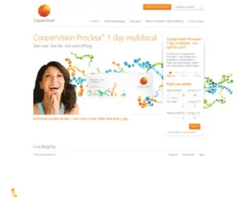 Proclear1Daymultifocal.com(CooperVision) Screenshot